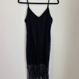 Forever 21 Black Lace Dress Size Small